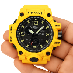 Musef™ Dual Time Digital-Analogue Sport Watch