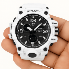 Musef™ Dual Time Digital-Analogue Sport Watch